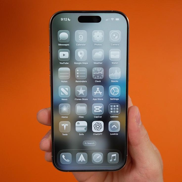 iOS app development workspace